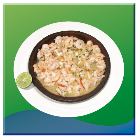 CAMARONES AL AJILLO / SHRIMP IN GARLIC